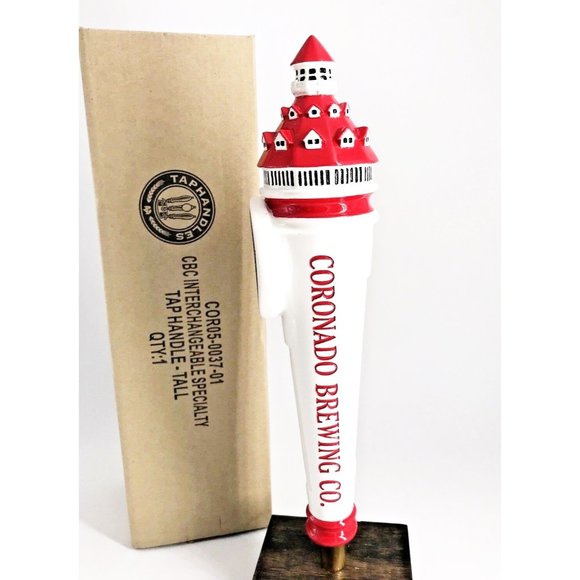 Coronado Brewing Co. Mermaid Lighthouse Beer Tap - Picture 5 of 7